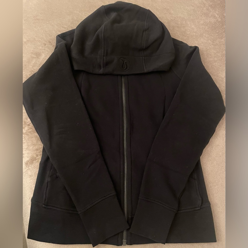 Lululemon black scuba hoodie.